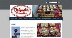 Desktop Screenshot of deangelisdonuts.com
